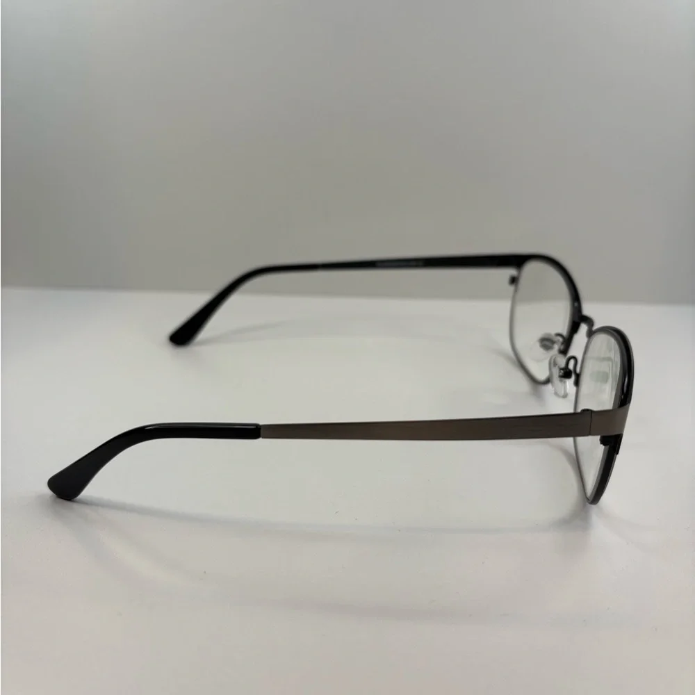 Eyebuydirect Upper East 55•18•140 Grey/Silver Eyeglasses unisex GLASSES FRAMES
